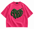 Pink AYFE oversized tee, front design preview